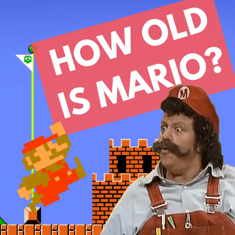 HOW OLD IS MARIO