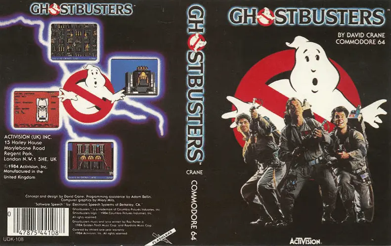 Ghostbusters for the Commodore 64