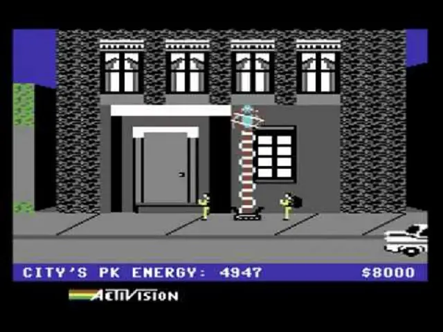 Ghostbusters on the Commodore 64 got it budget release through Mastertronic.