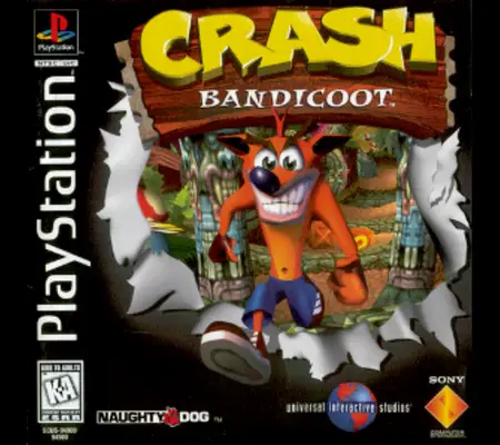 Crash Bandicoot PS1 cover