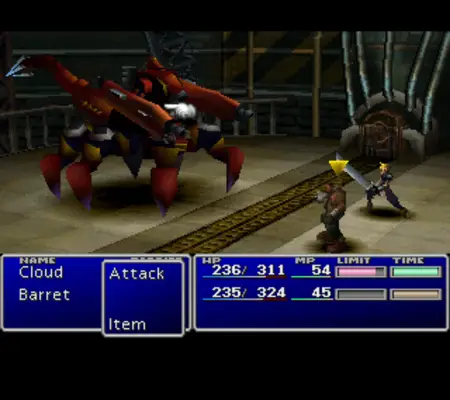 Final Fantasy VII PS1 Screenshot