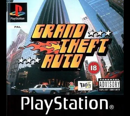Grand Theft Auto PS1 cover art