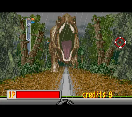 Jurassic Park – Sega Arcade Screenshot