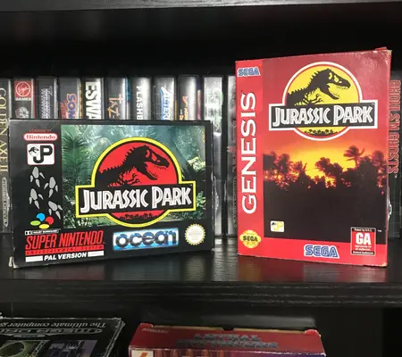 My Jurassic Park games for the SNES and Sega Genesis