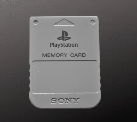 A PS1 Memory Card will be needed to save your progress on PS1 games.
