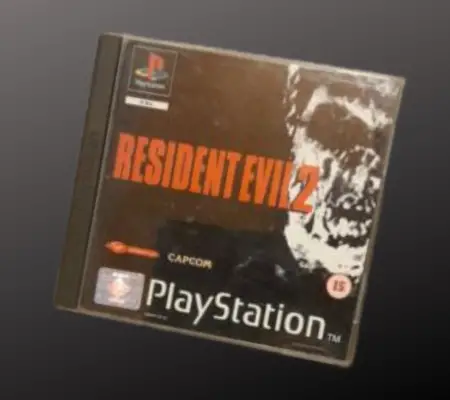 Resident Evil 2 box for the  PS1