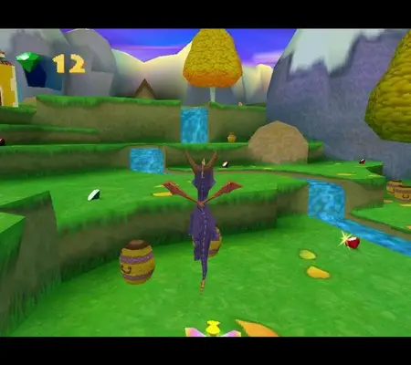 Spyro the Dragon PS1 screenshot