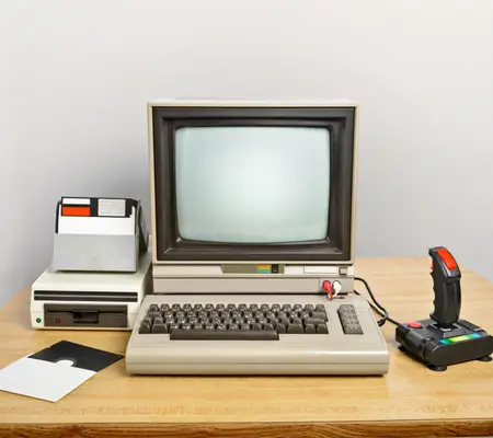 A Commodore 64 Computer