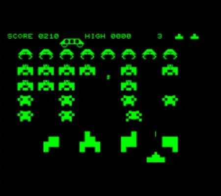 Space Invaders on the Commodore Pet Computer