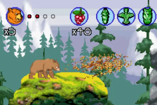 Brother Bear on the Gameboy Advance