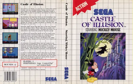Castle of Illusion Starring Mickey Mouse  box art