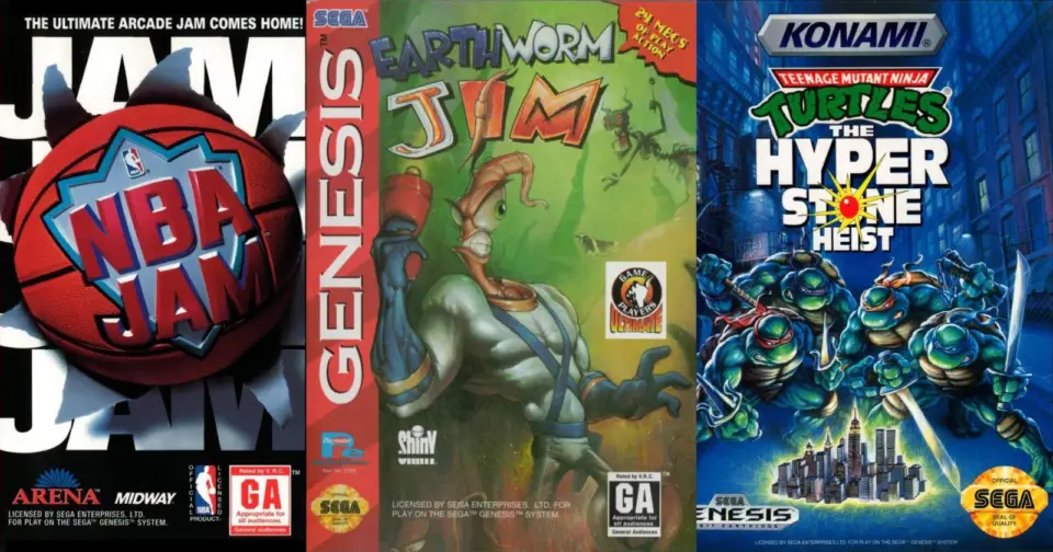 Classic Sega Genesis Games