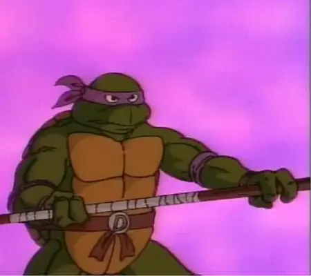 Ninja Turtle Names: Donatello is the inventor and tech genius of the Ninja Turtles