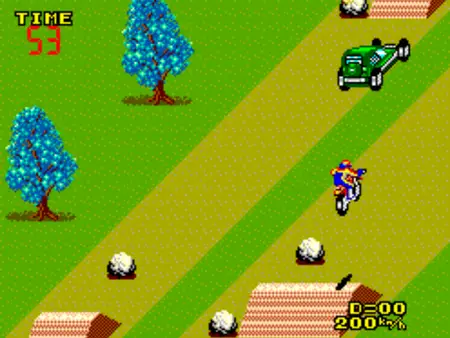 Enduro Racer was released in 1987