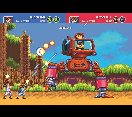 Gunstar Heroes is widely regarded as one of the best games for the Sega Genesis