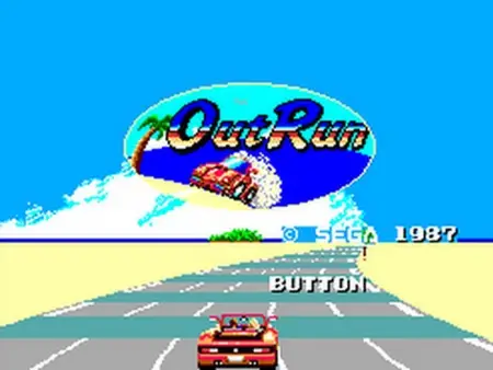 Outrun is considered one of The Best Sega Master System Games