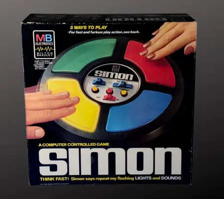 Simon is one of the most well known Handheld and Electronic Games from the 80s