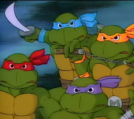 The Ninja Turtle Names are Leonardo, Michelangelo, Donatello and Raphael