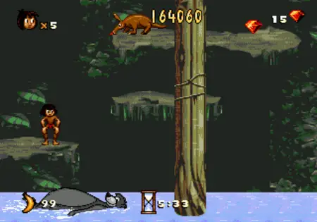  The Jungle Book on the Sega Mega Drive/Genesis