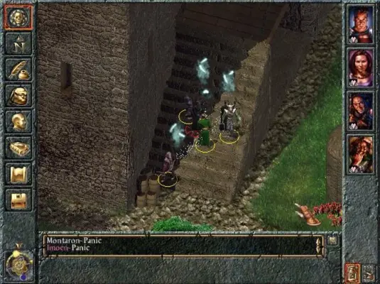 Baldur's Gate is a RPG computer game released in the 90s