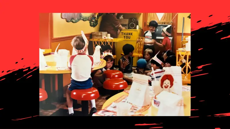 McDonald's Birthday Parties in the 80s