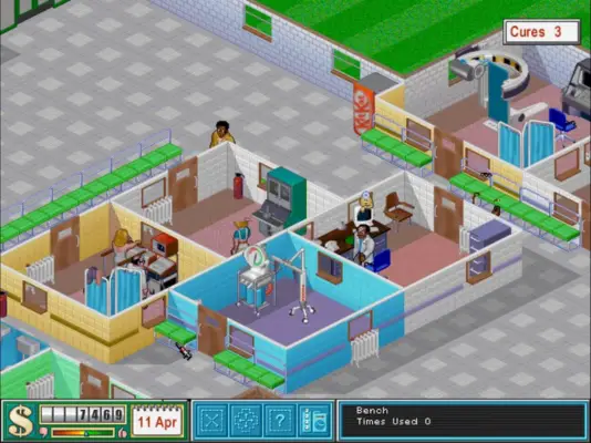 Theme Hospital was developed by Bullfrog Productions
