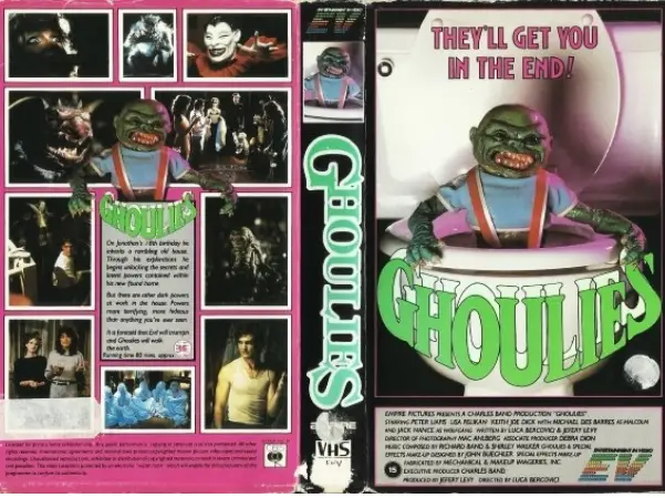 Ghoulies was a memorable Horror VHS Cover