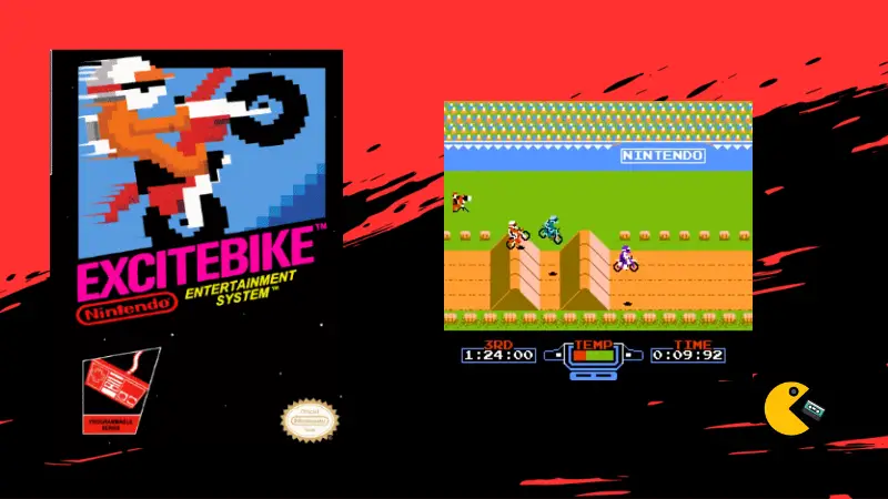 Excite Bike is a classic NES racing game