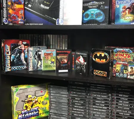 Some of Darren Cater's Retro Game Collection
