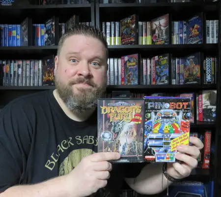 Darren loves collecting for his favourite consoles - the Sega Mega Drive and Nintendo Entertainment System