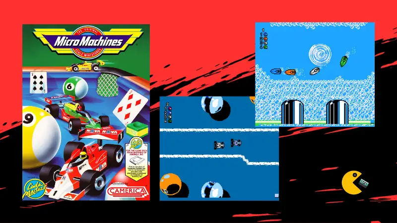 Micro Machines is fun quirky racing game for the NES