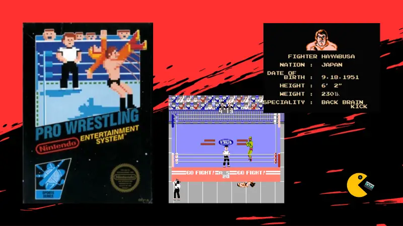 Pro Wrestling was the first wrestling game for the NES