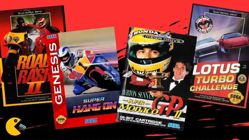 Best Racing Games for the Sega Genesis Mega Drive