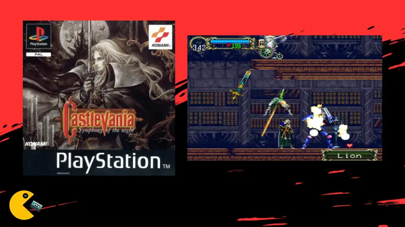 Castlevania Symphony of the Night - Best PS1 Action Adventure Games