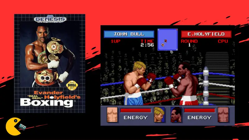 Evander Holyfield’s Real Deal Boxing - best fighting games for the Sega Genesis and Mega Drive