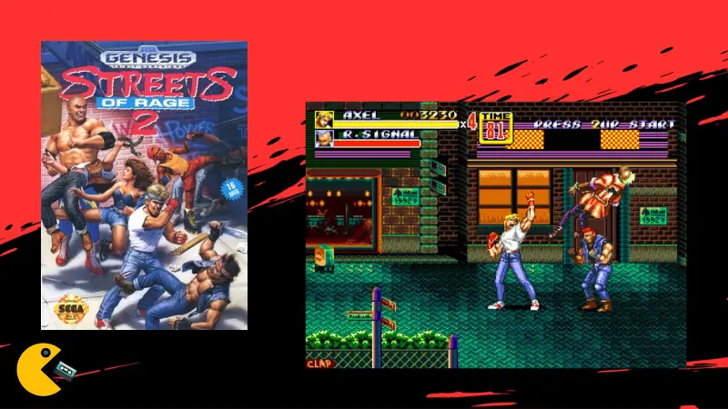 Streets of Rage 2 -best fighting games for the Sega Genesis and Mega Drive