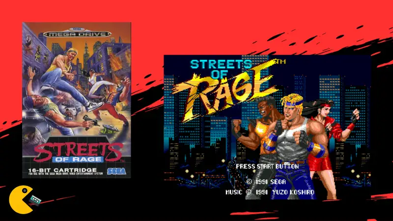 Streets of Rage - best fighting games for the Sega Genesis and Mega Drive