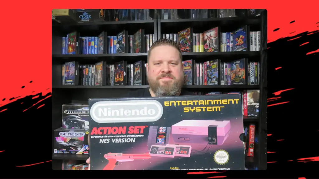 Me with my Nintendo Entertainment System