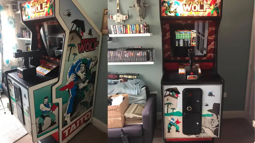 Operation Wolf in My Old Games Room