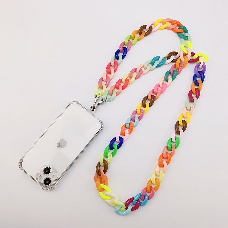 Mobile Phone Lanyard Crossbody Chain Long Can Back Anti-separation Rope - Image 9