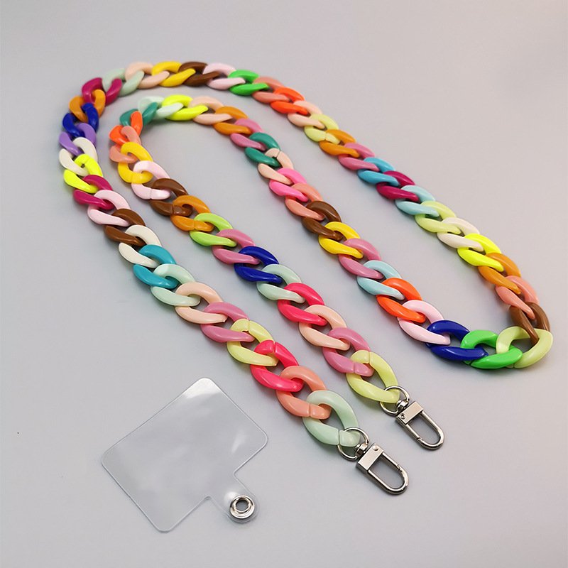 Mobile Phone Lanyard Crossbody Chain Long Can Back Anti-separation Rope - Image 3