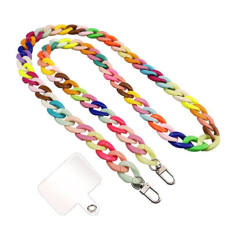 Mobile Phone Lanyard Crossbody Chain Long Can Back Anti-separation Rope - Image 10
